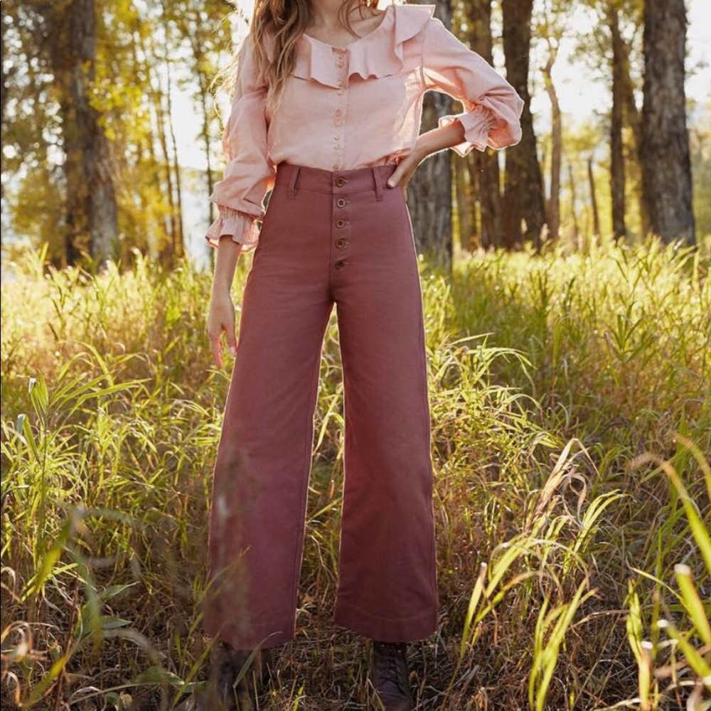 Christy Dawn - The Noah Pant in Boysenberry